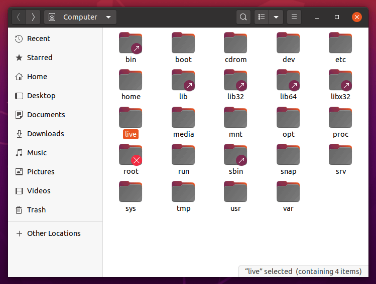 Live-образ линукс. Линукс дистрибутив Centos. Как выглядит корневой каталог в убунту. Как ISO файлы автоматически подключить в меню Grub.
